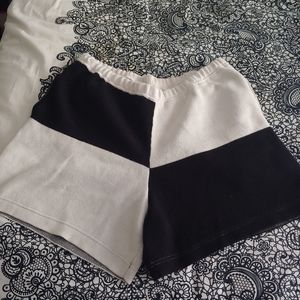 Vans Black and White Shorts